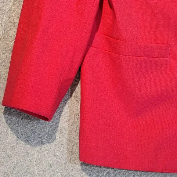 Impromptu Women's Hot Pink Long Sleeve Suit Coat Blazer CK  MEASUREMENTS - Picture 3 of 12
